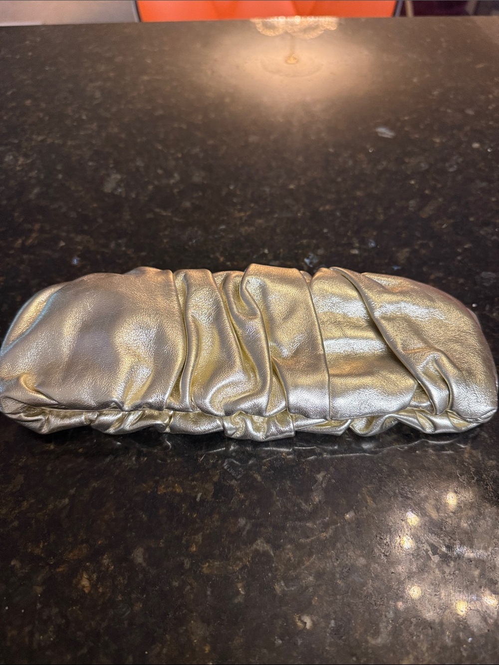 Tennis Metallic gold Evening Clutch